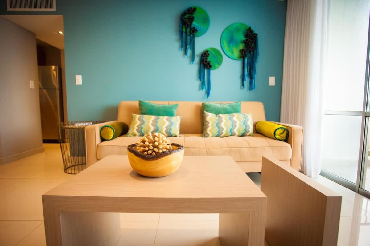 סן חואן 2Br Gem Ocean Front Building Isla Verde Beach מראה חיצוני תמונה