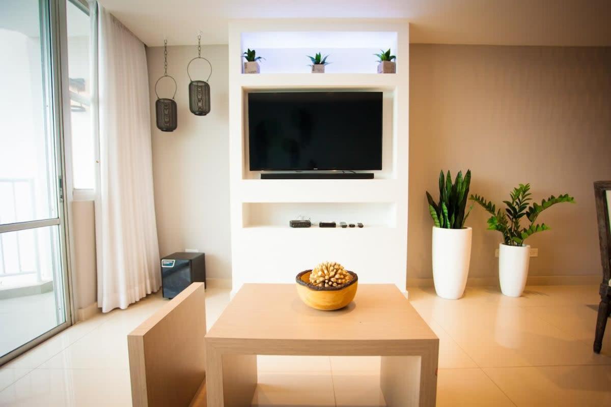סן חואן 2Br Gem Ocean Front Building Isla Verde Beach מראה חיצוני תמונה