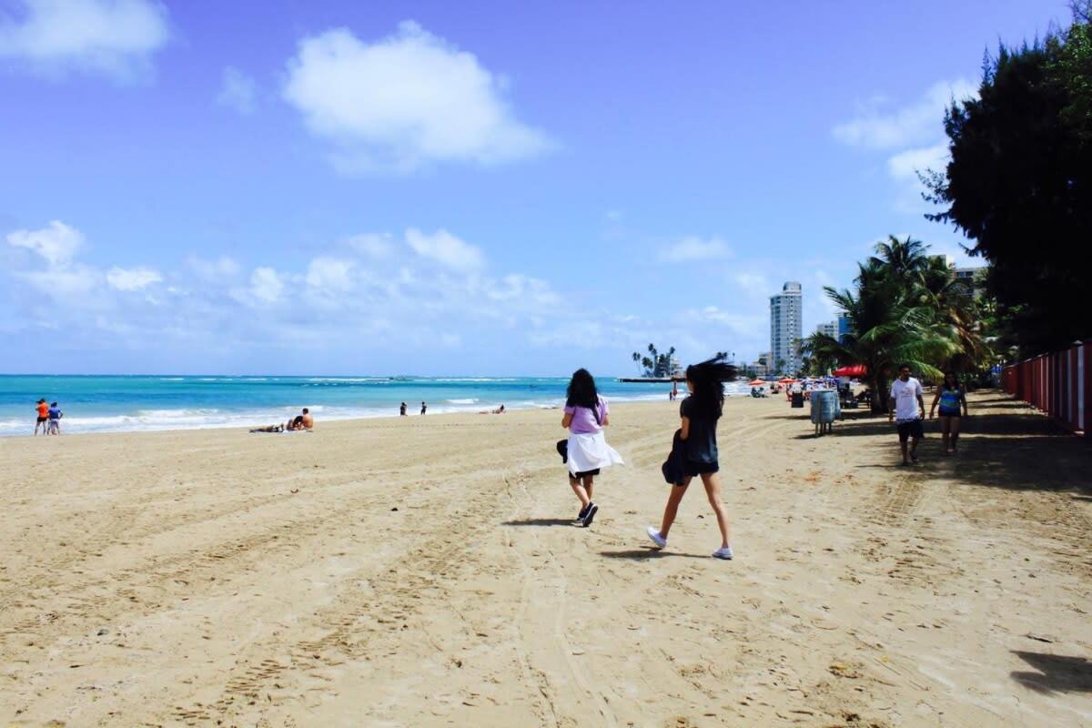 סן חואן 2Br Gem Ocean Front Building Isla Verde Beach מראה חיצוני תמונה