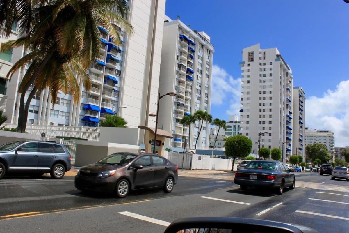 סן חואן 2Br Gem Ocean Front Building Isla Verde Beach מראה חיצוני תמונה