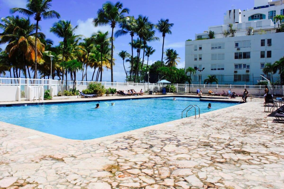 סן חואן 2Br Gem Ocean Front Building Isla Verde Beach מראה חיצוני תמונה