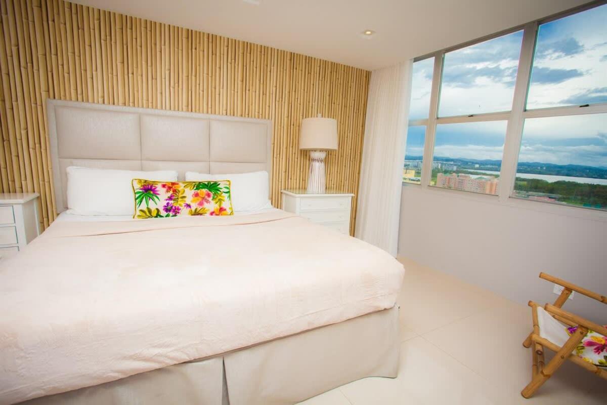 סן חואן 2Br Gem Ocean Front Building Isla Verde Beach מראה חיצוני תמונה