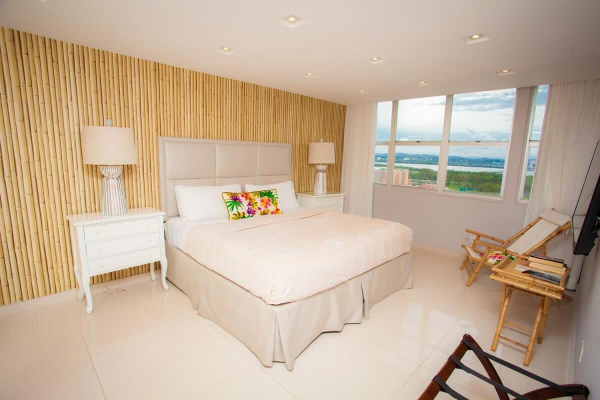 סן חואן 2Br Gem Ocean Front Building Isla Verde Beach מראה חיצוני תמונה